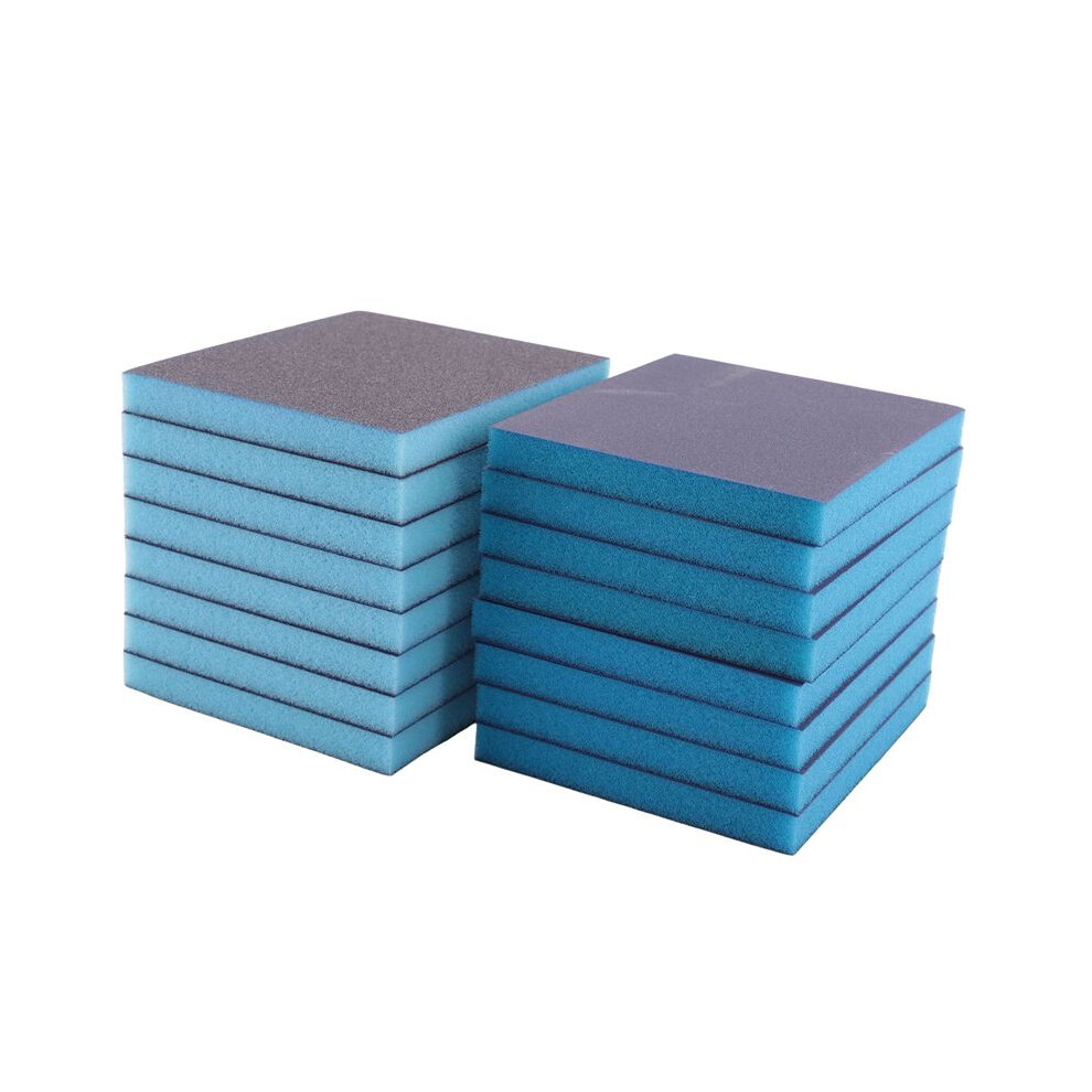 Sanding Sponge, 16Pieces Sanding Blocks, Reusable And Washable Sand Sponge Kit For Plastic, Wood, Metal( 120 220 ) 4711401613268