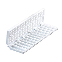 BBQ Skewer Maker with Easy Piercing Box, Fast Kebab Preparation Tool for Outdoor Grilling, White