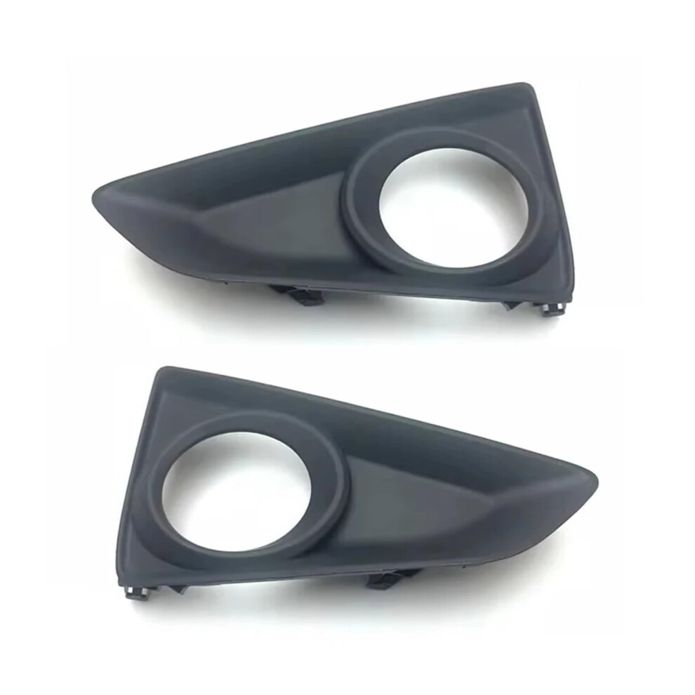 Fog Cover Front Bumper Fog Lamp Grille Abs Pair Left And Right Direct Fit For Toyota Reiz 2013Â2017 Light 9330225639725