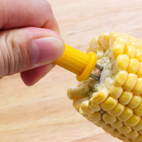 10pcs Corn Holders, Corn Cob Holders for Corn on the Cob, Easy Grip for BBQ and Kitchen