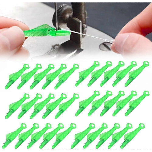 Fish Mouth Sewing Machine Needle Threader, 2024 Upgrade Automatic Sewing Needle