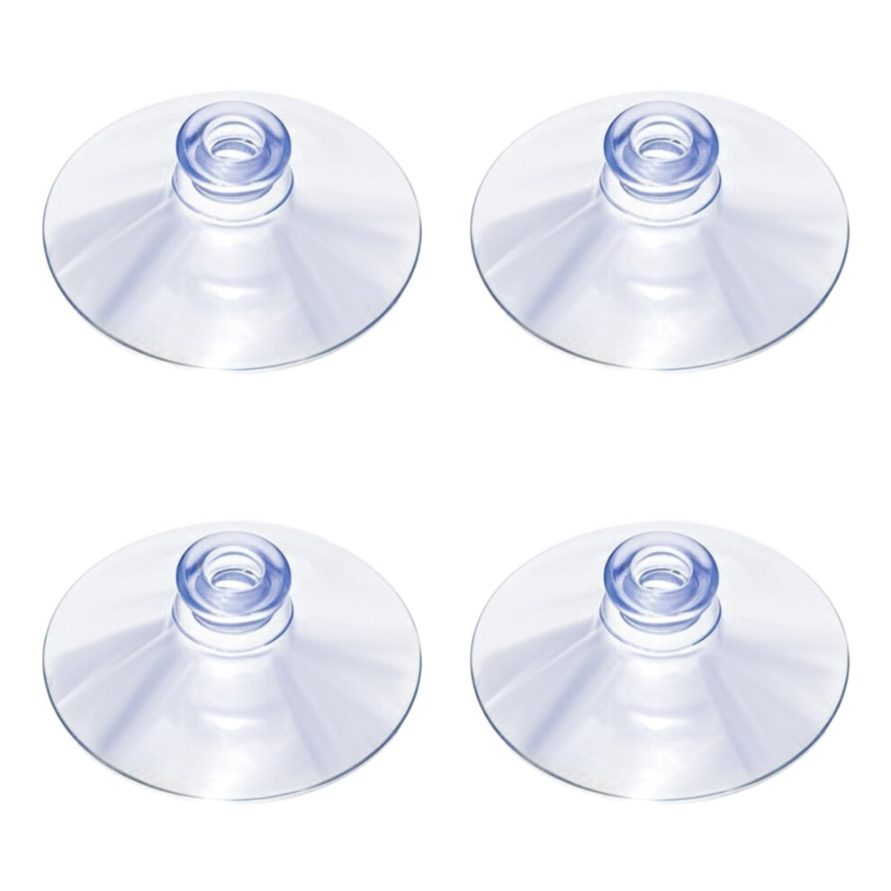 2 Inch Clear Shower Caddy Replacement Suction Cups, Powerful Hold For Bathroom, Kitchen, Glass Tile 9351714899864