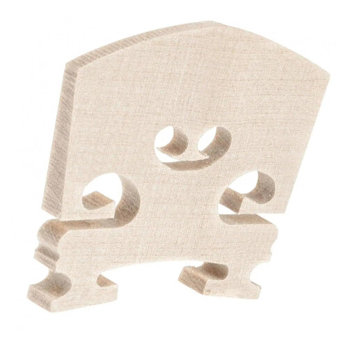 Maple Violin Bridge 3/4 Size Replacement, Accurate Fit and Reliable Performance