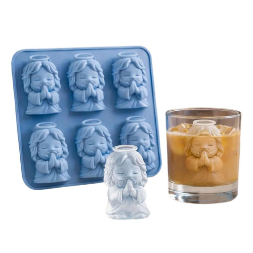 Eisbereiter mit religiösem Thema, einfach entformbar, 1