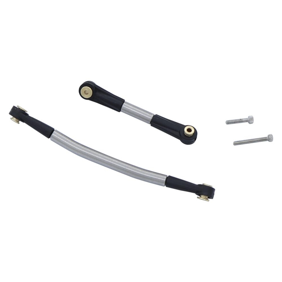 Rc Crawler Steering Link Stainless Steel Upgrade For Axial Scx24 Ax24 With Plastic Rod Ends 9330225684930