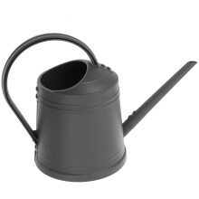 Plastic Watering Can Long Spout Precision Flow for Indoor Plants Succulents and Flowers Ergonomic Handle Deep Gray