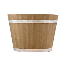 6 Inch Lightweight Durable Plastic Flower Pot Indoor Decorative Plant Pot for Home and Office