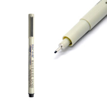 Waterproof Black Fine Liner Pens Set with 10 Tip Size Options, Smooth Ink Flow, for Drawing