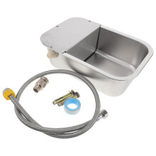 1Set Rvs Automatische Drinkbak Kleine Huisdieren, Lekvrij Design