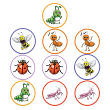 Kinderpotjestickers Kleurveranderend Met Cartoon Dieren Design