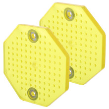 2St Gele Auto Lifthandvat Pads Van Duurzaam Nitril Voor Stabiele Lift