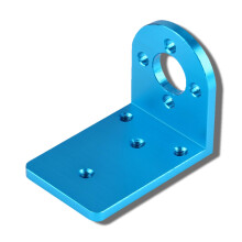RC Motor Mount Bracket, LShaped Metal Base 1.5 x 0.98 in for 370 380 390 2030 2040 2435 1pcs
