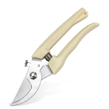 Heavy Duty Pruning Shears with Ergonomic Arc Handle, Metal Blade Garden Scissors for Branches and Roses