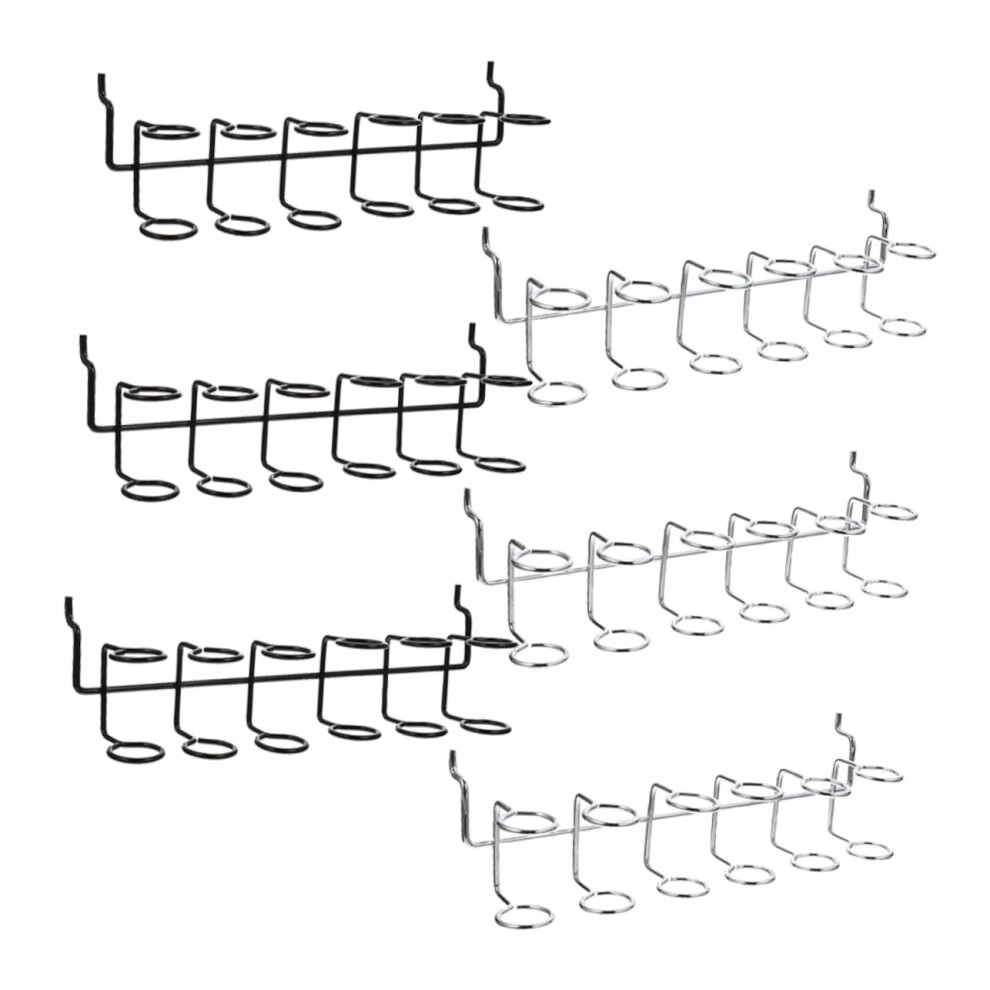 6Pcs Pegboard Screwdriver Holder Set, Spacesaving Tool Organizer For Garage Workshop 9310869813064