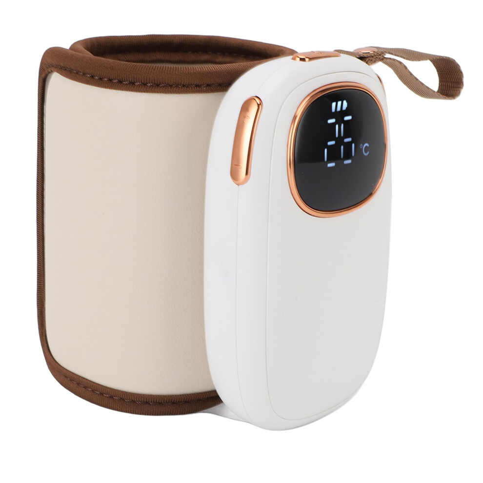 Portable Bottle Warmer with Dual Heating Modes, Fast Heat Up for Breast Milk and Travel