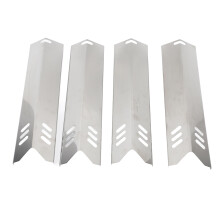 4Pcs Grill Heat Plates Stainless Steel Replacement Heat Shields for Gas BBQ Grill