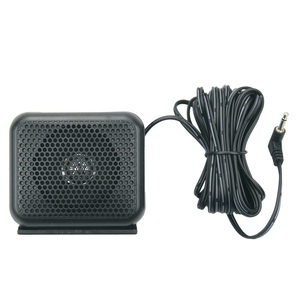 Ham Radio External Speaker 3.5Mm For Yaesu Kenwood Icom Cb Mobile Radios Clear Audio Compact Adjustable 9330225643920