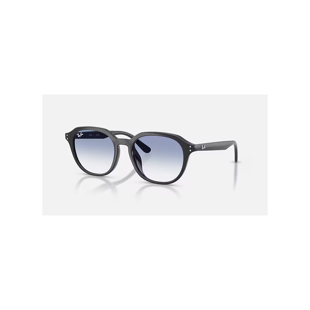 Ray-Ban RB4459D, Opal Grey Sunglasses Clear Gradient Light Blue lenses, Mojo Glasses - Image 4