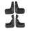 Mud Flaps for Jetta 2011‑2014, Front and Rear Splash Guards Set, Impact‑Resistant, Easy Installation 1