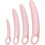 4-Pack Silicone Pelvic Floor Muscle Dilator Trainer Set 1