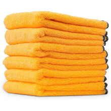Professional Grade Premium Microfiber Towels - Gold, 16" x 24", Ultra-Soft and