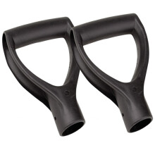 2pcs Shovel Replacement Handle Ergonomic Plastic D Grip Durable Universal Gardening Tool
