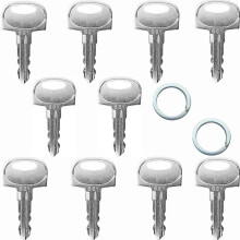(10) 601 Ignition Keys for Sany Mini Excavator Broderson Crane Ferris Mower