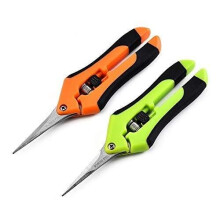Pruning Shears Stainless Steel Garden Scissors Sharp Blades Ergonomic Non‑Slip Grip for Home Orchard