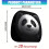 2PCS Lovely Whimsical Panda Car Headrest Protectors-Type B 4