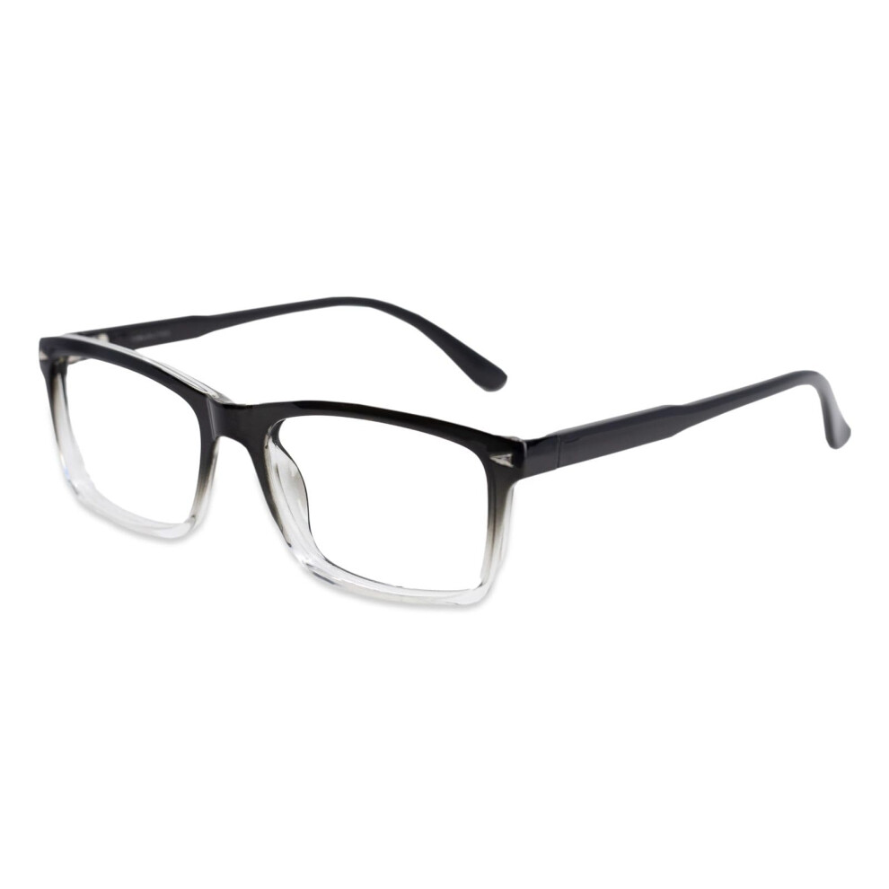 Blue/Light/Black Blocking Reading Glasses 2.0 Diopter For Men And Women, Anti Eye Strain Computer Readers