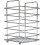 Premier Housewares Square Kitchen Cutlery Caddy Chrome 1