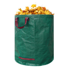 Heavy Duty Garden Waste Bag 32 Gallon – Collapsible Leaf Bag with Handles, Reusable Ripproof Yard Container