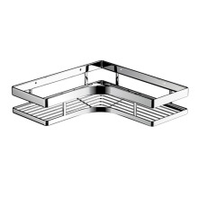 Shower Caddy Stainless Steel No Drill Corner Shelf Organizer Rustproof Adhesive Bathroom Storage