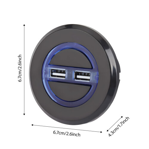 Sofa Electric Actuator Hand Controller Featuring USB-Silver 2