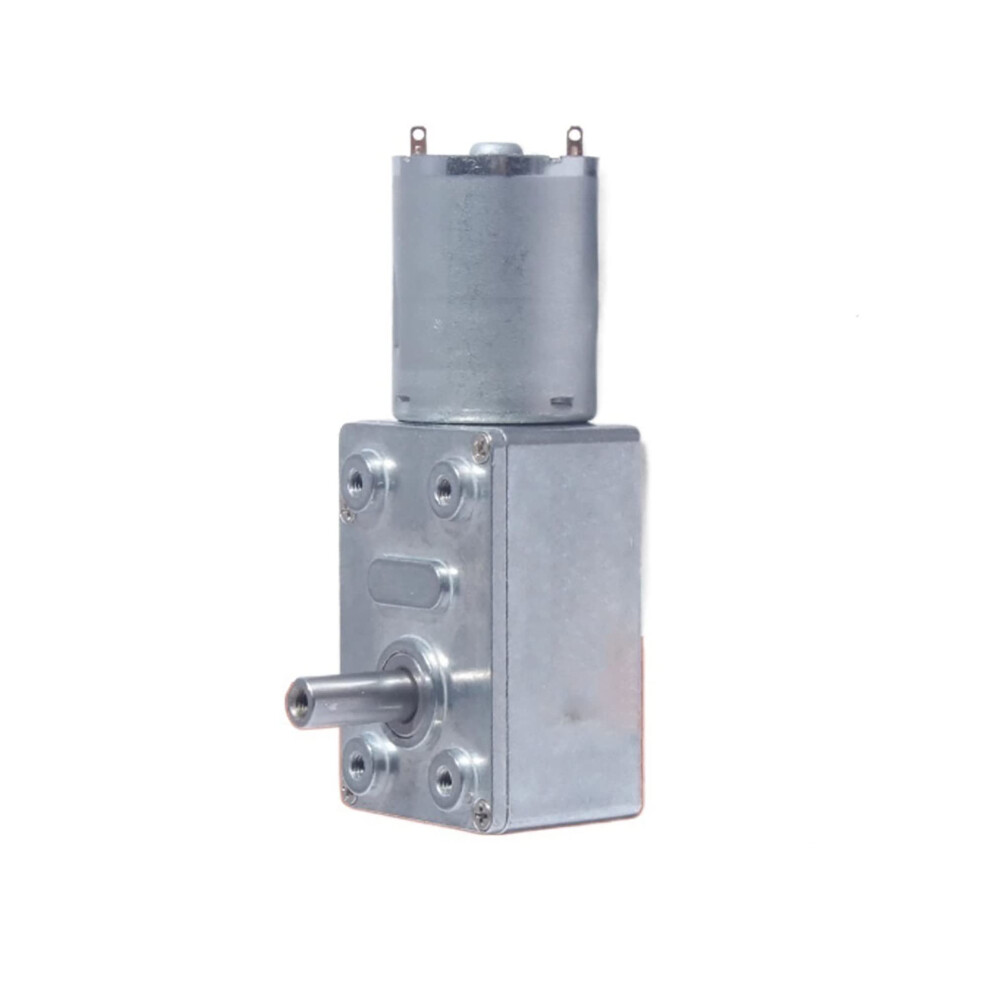 Jgy370 12V Worm Gear Dc Motor 50Rpm Selflocking Torque Low Speed For Hobby And Wind Turbine Models 9330225689249