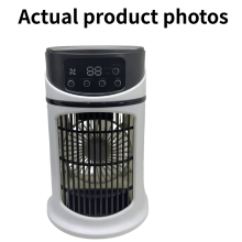 Ventilador portátil de resfriamento de verão, um ar condicionado/ventilador de carro que pode adicionar água gelada por cima,