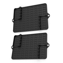 Pack of 2 Nonstick Silicone Grilling Mats, Reusable HeatResistant BBQ Pads for Outdoor Cooking