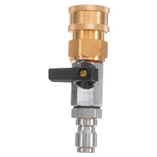 Stainless Steel Pressure Washer Ball Valve Quick Connect Fittings for Car Wash Fast Flow Control