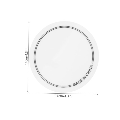 2pcs Drum Patch Bass Drum Protector White Noise Reduction Pad for Enhanced Clarity 1