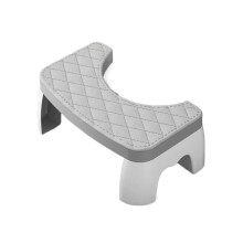 Toilet Squat Stool for Adults, NonSlip Foldable Bathroom Foot Stool, Removable Easy Clean Design
