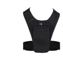 Running Phone Holder Vest with Reflective Safety Design and Adjustable Breathable Fit for Men and Women