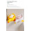 Ceramic Soap Dish with Quick Drain Duck Shape, Easy Clean Surface for Bathroom Sink, Yellow Decor 5