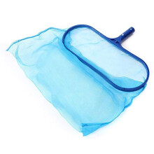 Deep Bag Pool Skimmer Net with Fine Mesh for Leaves and Debris, Heavy Duty Leaf Rake (No Pole)