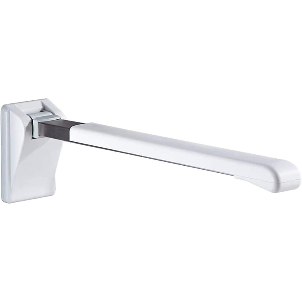 Foldable Toilet Grab Bar with 441lb Load Capacity, SlipâResistant Wall Mounted Safety Rail for Elderly and Handicap Bathroom Support