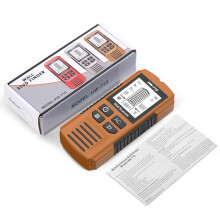 Multifunctional Wall Scanner and Stud Finder HW710 with LCD Display, Metal Wood Detector Yellow