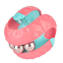 Fidget Spinner Orbit Ball Toy Pink 360 Pinball Track Design Stress Relief Cube for Kids and Adults