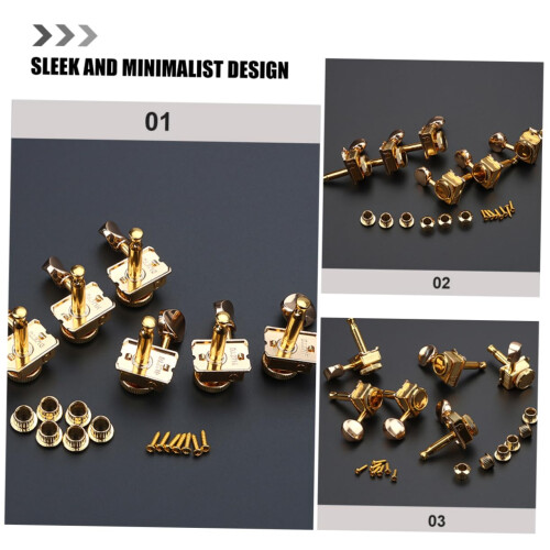 6pcs Classical Guitar Locking Tuners Set, Precision Gear Tuning Pegs for Smooth Stable Performance 2