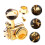 6pcs Classical Guitar Locking Tuners Set, Precision Gear Tuning Pegs for Smooth Stable Performance 5
