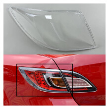 Left Tail Light Lens for Mazda 6 2009‑2015, Rear Lamp Cover Replacement with Durable OEM Fit