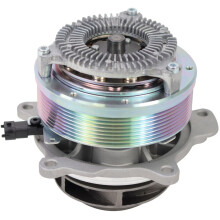 Water Pump with Electromagnetic Clutch for DAF MX11 CF XF Engine 1949539 2104577 Durable OEM Replacement